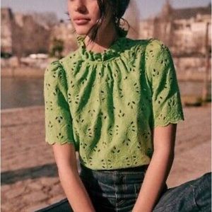 Louisah Blouse by Sezane, size 10